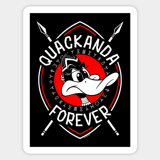 Quackanda Forever Sticker by wloem